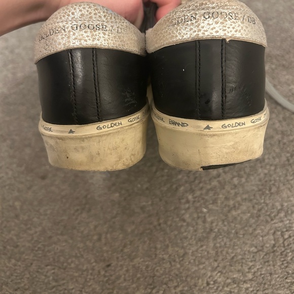 Golden Goose Women's Black and Gray Sneakers - Picture 6 of 10